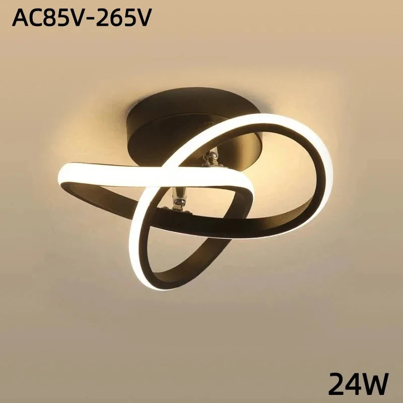 Household LED Chandelier Lamp - Modern Style Ceiling Light for Bedroom & Dining Room (AC 85V-265V)