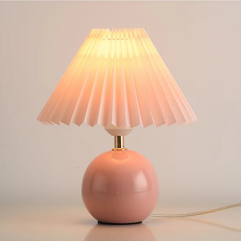 Modern Luxury LED Desktop Decorative Light - Nordic Creative Ceramic Table Lamp, Bedside Study Hotel