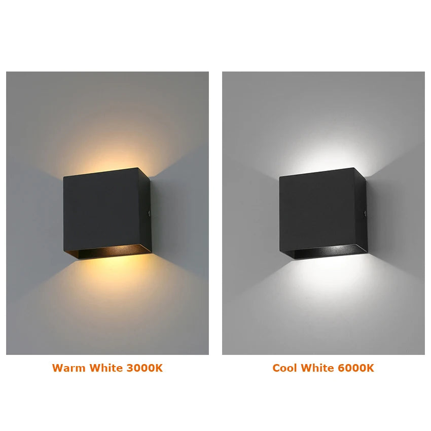 Modern 6W LED Wall Light - Minimalist Wall Lamp for Living Room Bedroom Corridor