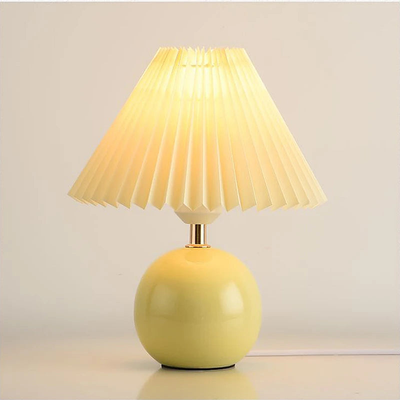 Modern Luxury LED Desktop Decorative Light - Nordic Creative Ceramic Table Lamp, Bedside Study Hotel