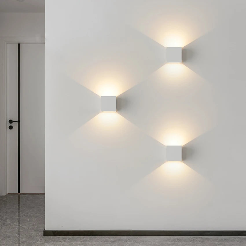 Modern 6W LED Wall Light - Minimalist Wall Lamp for Living Room Bedroom Corridor