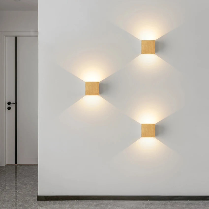 Modern 6W LED Wall Light - Minimalist Wall Lamp for Living Room Bedroom Corridor
