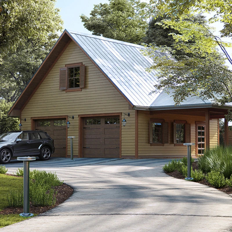 Outdoor Waterproof IP65 10W LED Lawn Lamp - Aluminum Pillar Garden Path Landscape Lights