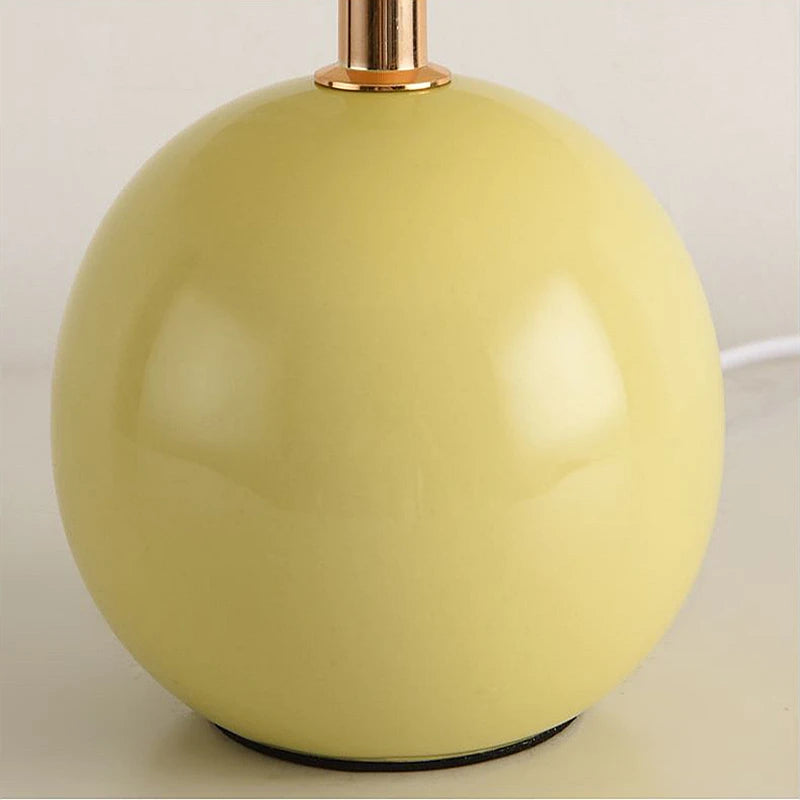 Modern Luxury LED Desktop Decorative Light - Nordic Creative Ceramic Table Lamp, Bedside Study Hotel