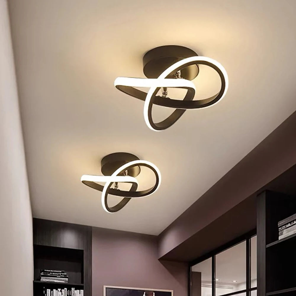 Household LED Chandelier Lamp - Modern Style Ceiling Light for Bedroom & Dining Room (AC 85V-265V)